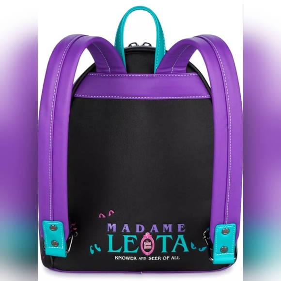 LAST!NWT Loungefly Disney Parks Madame Leota Mini Backpack Haunted Mansion glows - Picture 2 of 6